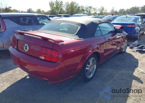 2006 Ford Mustang Gt из США, поврежденный, VIN 1ZVFT85H865193554